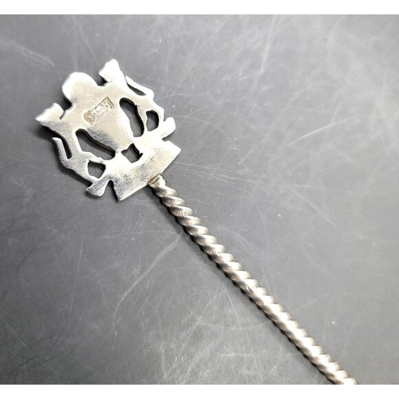 RARE Vintage Federation of Malaya Collectors Spoon Silver Teaspoon BT1068 - Picture 4 of 5